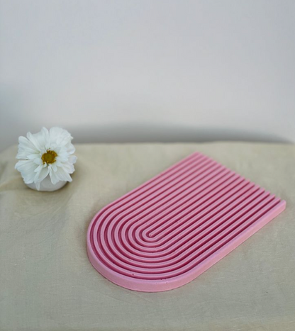 Striped Arch Tray